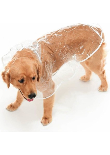 Turuncu Büyük Irk Köpek Yağmurluğu, Şık ve Kullanışlı, Su Geçirmez ve Rahat Tasarım fırsatları