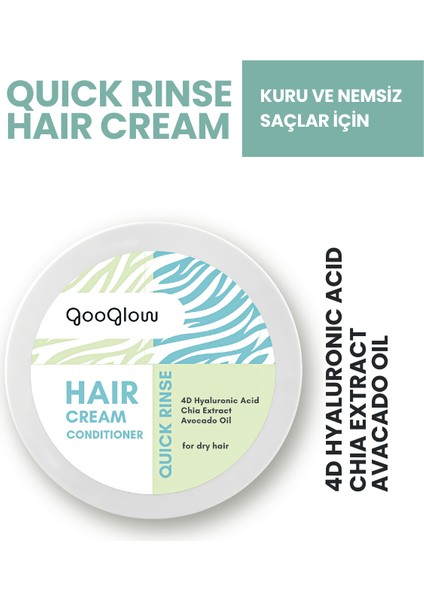 Quick Rinse - Kuru Saçlar Için Durulanan Saç Kremi