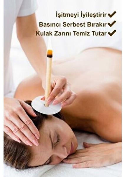 Kulak Temizleme Mumu 5 Çift (10 Adet)