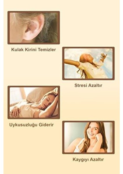 Kulak Temizleme Mumu 5 Çift (10 Adet)