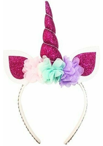 Eva Taç Unicorn Fuşya