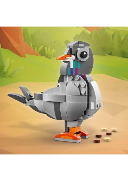 LEGO Creator 3’ü 1 Arada Oyunbaz Kedi 31163-8 Yaş ve Üzeri Çocuklar Için Köpek Veya Güvercin Figürüne Dönüşebilen Oyuncak Yapım Seti, Doğum Günü Hediyesi (407 Parça) indirimleri