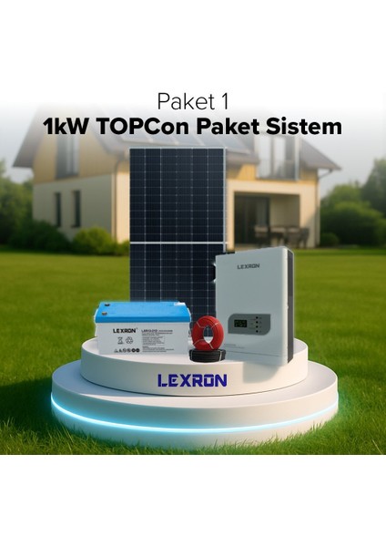 Monokristalli Mini Buzdolabı Paketi (Paket 1)