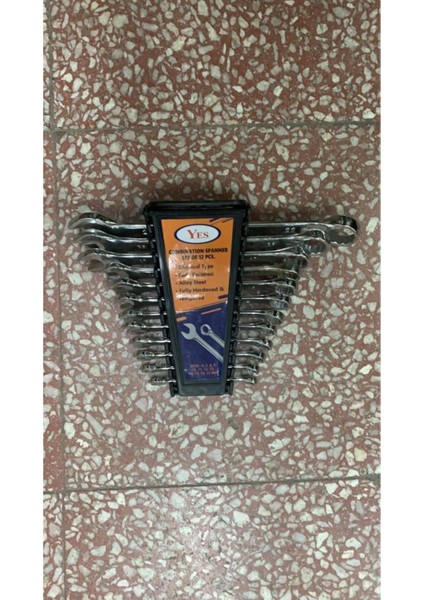 Anahtar Takımı 12 Parça Kombine Anahtar Takımı 12 Li Düz-Yıldızye