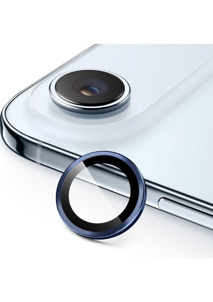 Iphone 17 Air Uyumlu Safir Lens Koruyucu Su Geçirmez Iz Bırakmaz Kamera Koruyucu