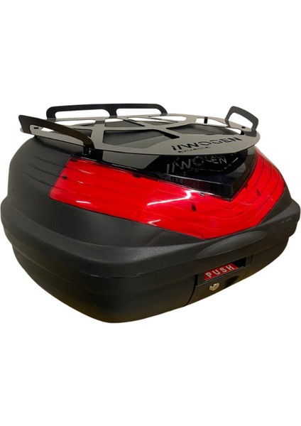 WG50 Sırt Dayamalı Premium Metal Bagajlı Çanta (Siyah) + Karbon Dizlik Hediyeli indirimleri