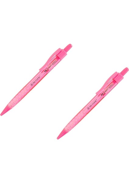 Tri Click 0.7 Versatil Kalem (4 Adet) + 120’LIK Faber-Castell Uç Hediyeli – Kız Çocuklarına Özel modelleri