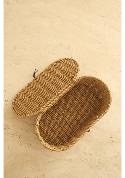 Rattan Oval Düzenleyici Sepet modelleri