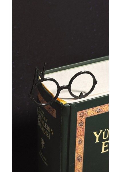 Harry Potter Gözlük Kitap Ayracı