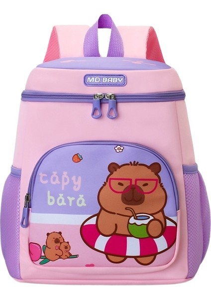 Okul Çantası Büyük Kapasiteli Çocuk Sırt Çantası Yük Azaltma Omurga Koruma Okul Çantası Karikatür Ilkokul Okul Çantası (Yurt Dışından)