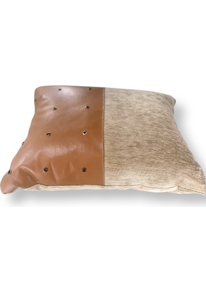 Chance Iv El Dikişi Deri ve Kadife Kırlent modelleri