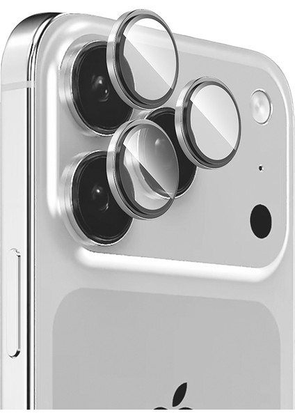 Apple iPhone 17 Pro Max Işık Yansıma Önleyici 0.3mm Ar Kaplama Mikro Kamera Lens Koruyucu
