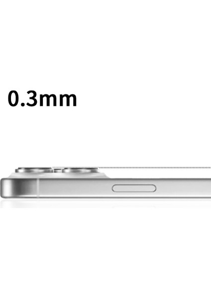 Apple iPhone 17 Pro Max Işık Yansıma Önleyici 0.3mm Ar Kaplama Mikro Kamera Lens Koruyucu indirimleri