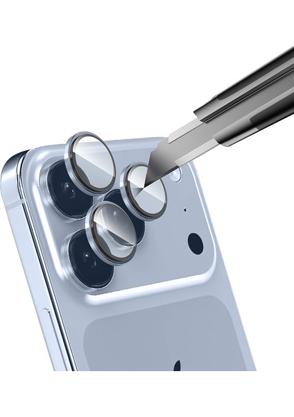 Apple iPhone 17 Pro Max Işık Yansıma Önleyici 0.3mm Ar Kaplama Mikro Kamera Lens Koruyucu fiyatları
