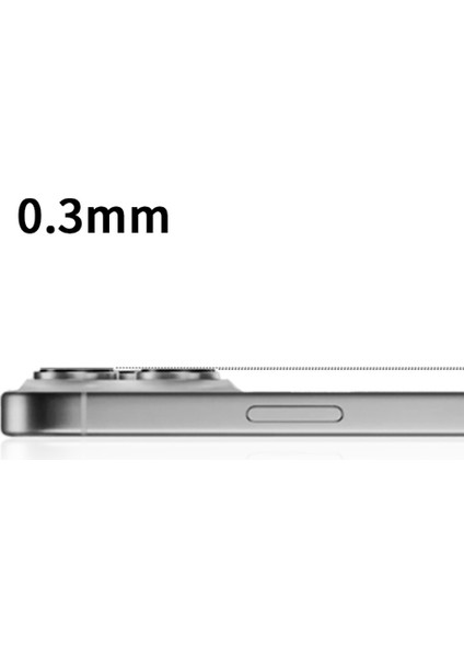 Apple iPhone 17 Pro Max Işık Yansıma Önleyici 0.3mm Ar Kaplama Mikro Kamera Lens Koruyucu indirimleri