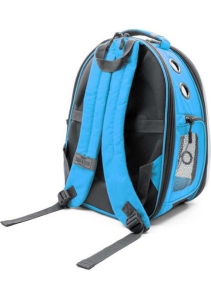 Renkli Fileli Taşıma Çantası, Mavi, 25X60X40 Cm, Evcil Hayvanlar Için Uygun modelleri