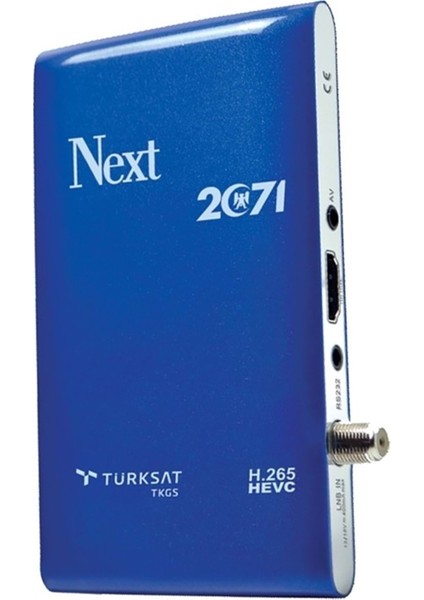 Mini Hd Uydu Alıcısı Hevc H.265 Çanaklı ve Çanaksız, Siyah, Yüksek Kalite