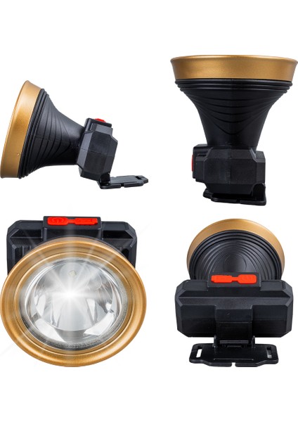 2 Watt Mıcro-Usb Şarjlı 1200MAH 3 Modlu Kafa Lambası Feneri (4944) fiyatları