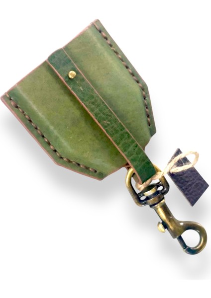 Elan I Hakiki Deri Anahtarlık