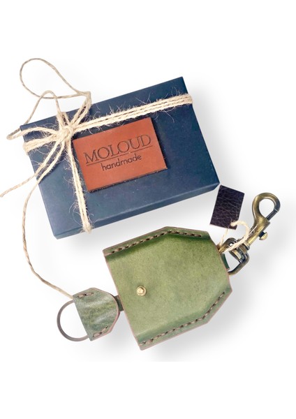 Elan I Hakiki Deri Anahtarlık