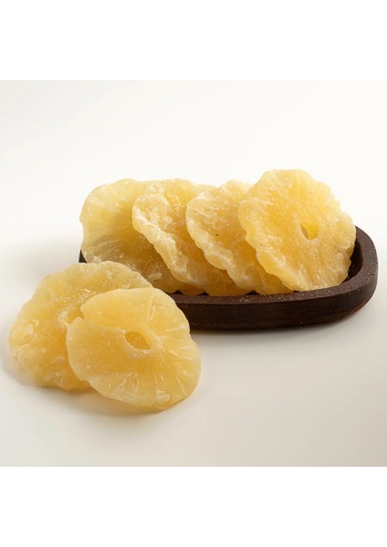 Şeker Ilaveli Kurutulmuş Ananas 500 Gram