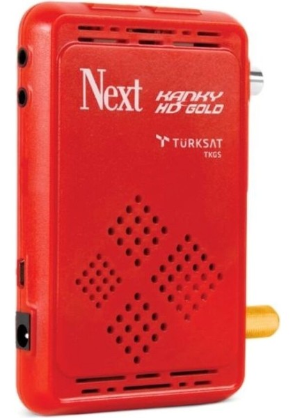 Full Hd Altın Renkli Uydu Alıcısı, Yüksek Kalite Görüntü ve Ses Özellikleri