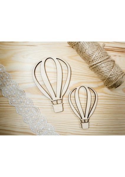 2’li Balon Konsept Tasarım Bebek Odası Çocuk Odası Kapı ve Duvar Süsü Dekorasyon – Açık Kahverengi fırsatları