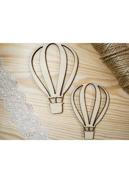 2’li Balon Konsept Tasarım Bebek Odası Çocuk Odası Kapı ve Duvar Süsü Dekorasyon – Açık Kahverengi indirimleri