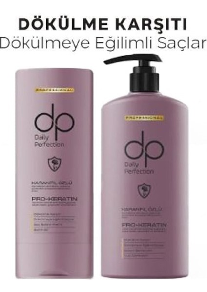Daily Karanfil Özlü Bakım Şampuanı 425 ml + Saç Bakım Kremi 350 ml fiyatları