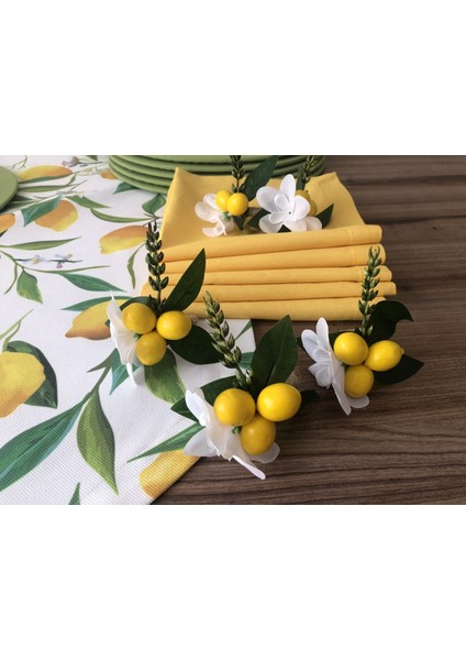 Sofra Sunum Seti Limon Desenli Takım fırsatları