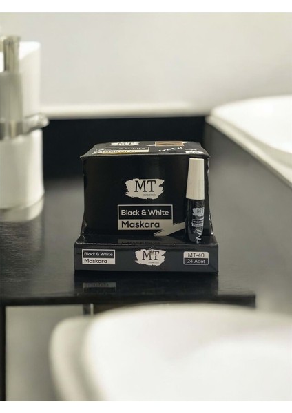 mt Black&whi̇te Maskara Mt-40 | 1 Adet