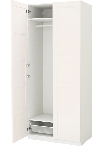 Pax Gardırop, Beyaz, 100X60X236 cm