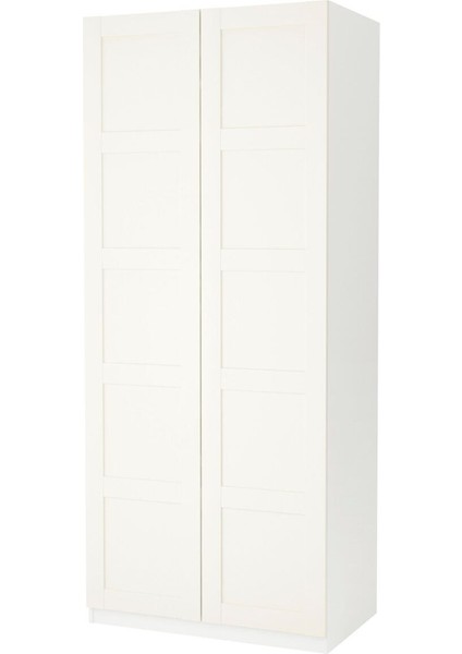Pax Gardırop, Beyaz, 100X60X236 cm modelleri