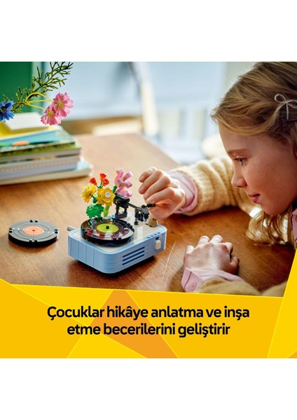 LEGO Creator 3’ü 1 Arada Çiçekli Pikap 31172-8 Yaş ve Üzeri Kız ve Erkek Çocuklar Için Radyo ve Mikrofona Dönüşebilen Yaratıcı Oyuncak Yapım Seti, Müzik Oyuncakları Yaratıcı Hediye Fikri (366 Parça) fırsatları