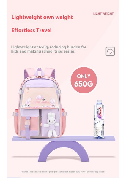 Ilkokul Öğrencileri ve Kız Çocukları Için Ultra Hafif, Büyük Kapasiteli Çocuk Okul Çantalarının Yükünü Azaltacak Yeni Okul Çantaları (Yurt Dışından) modelleri