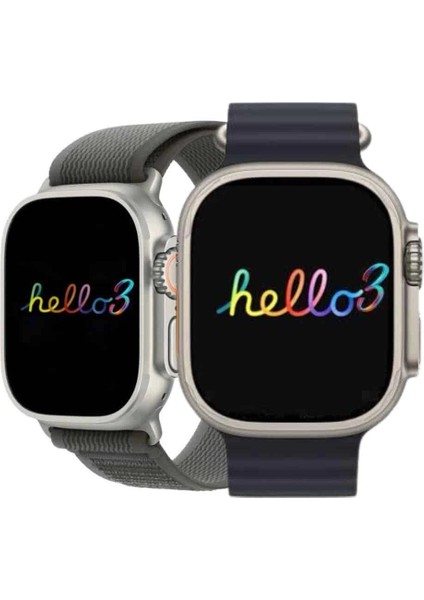 Android ve Ios Uyumlu Uyku ve Sağlık Takibi Yapabilen 3 Kordonlu Akıllı Saat indirimleri