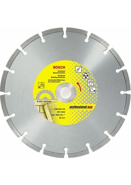 Professional Eco Elmas Kesme Diski 115 mm (2608600440)