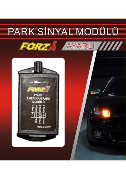 Amerikan Park Modülü Ayarlı