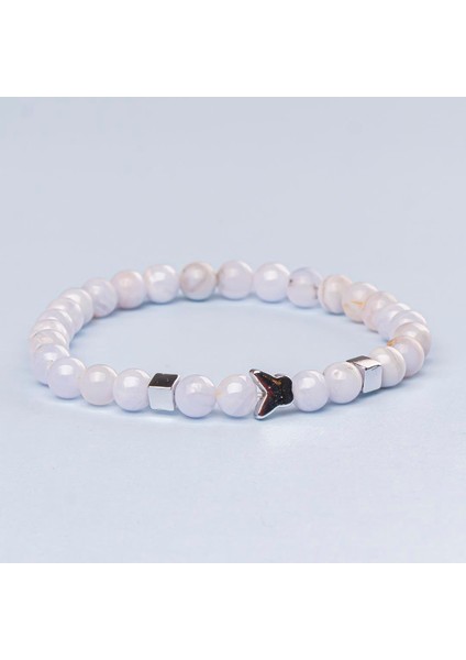 Kalsedon Doğal Taş Bileklik (6 Mm) – Iç Sakinlik fiyatları