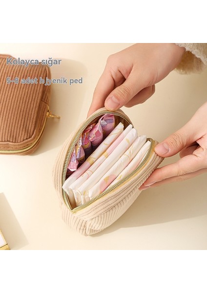 Kadife Hijyenik Peçete Depolama Çantası Kalınlaştırılmış Teyze Havlusu Hijyenik Peçete Depolama Çantası Hijyenik Peçete Çantası Aylık Küçük Çantası (Yurt Dışından) indirimleri