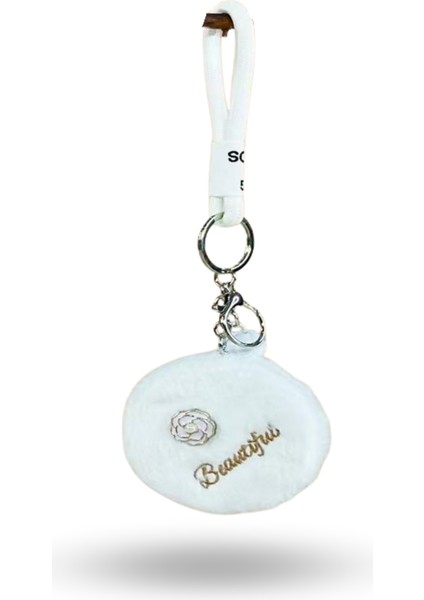 Büro Ev Ofis Hediyesi Için Peluş Cep Aynası Stil Anahtarlık