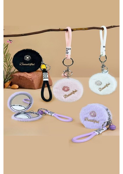 Büro Ev Ofis Hediyesi Için Peluş Cep Aynası Stil Anahtarlık fiyatları