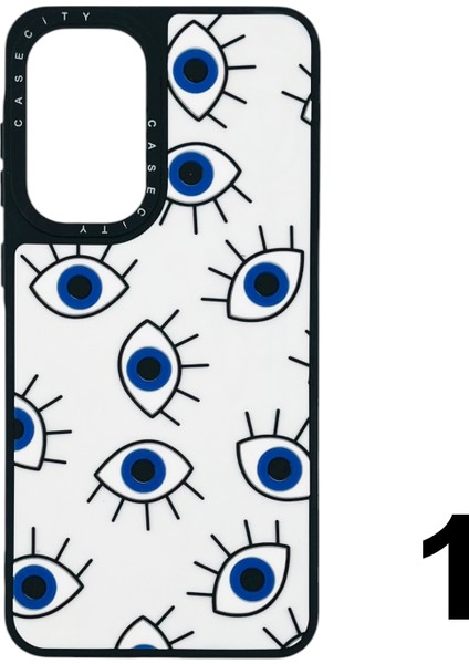 Samsung Galaxy A16 Uyumlu Casetify Kabartmalı Arka Koruma Kılıf