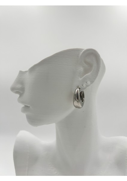 Fıora Damla Küpe Paslanmaz Gümüş Kaplama Küpe fiyatları