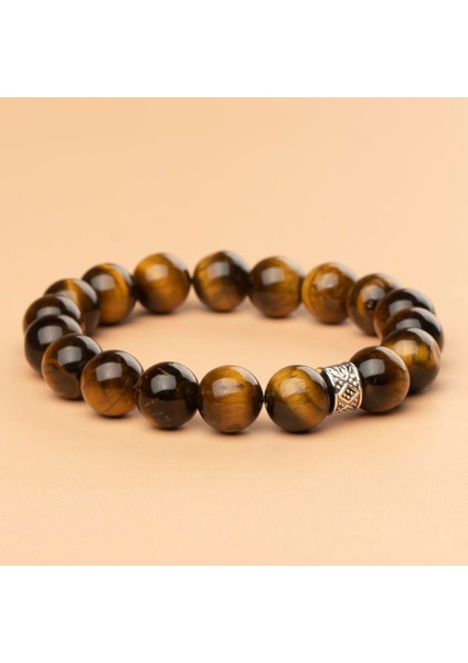 Kaplan Gözü Doğal Taş Bileklik (10 Mm) – Savaşçı Tınısı fiyatları