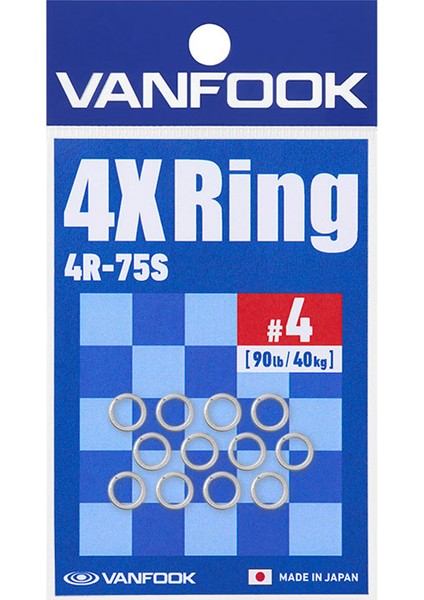 4R-75S 4x Silver Halka