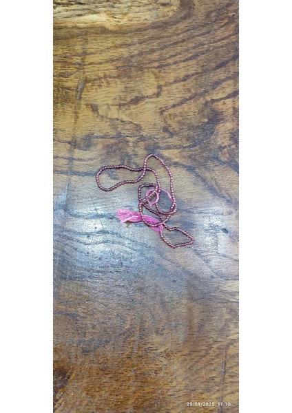 5 gr Fuşya Cam Kum Boncuk 2 mm