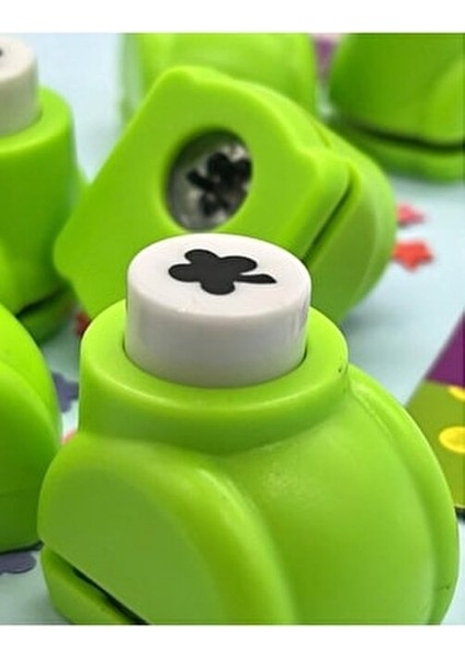 Pembe Mini Delgeç 4 Yapraklı 8 mm Kesim Çapı ile Kawaii Desenli fiyatları