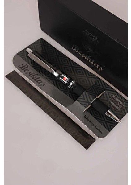 Lisanslı Mekanik Tükenmez Kalem Siyah Renk 1 Adet Şık Tasarım