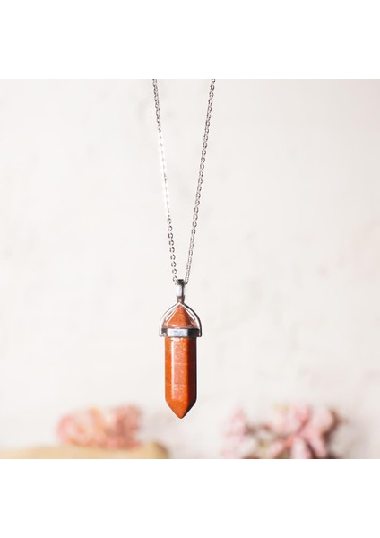 Jasper Doğal Taş Kolye fiyatları